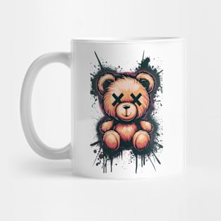 Urban Graffiti Bear Mug
